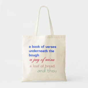 Fitzgerald Rubaiyat Tote Bag