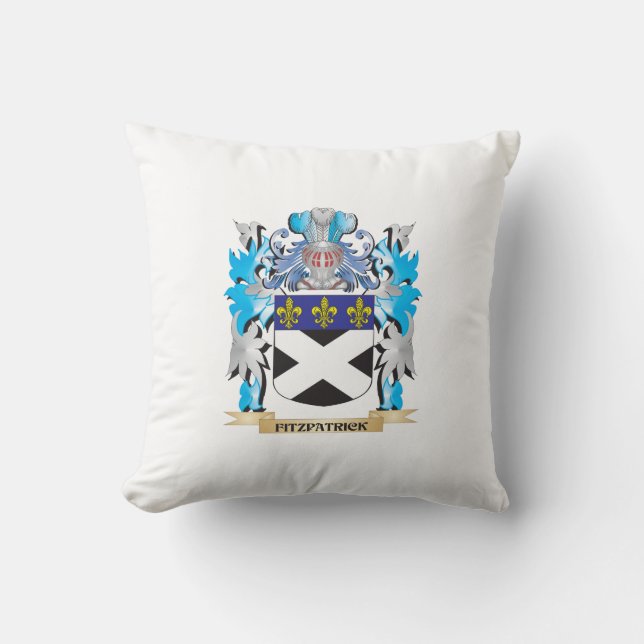 Fitzpatrick Coat of Arms - Family Crest Cushion (Front)