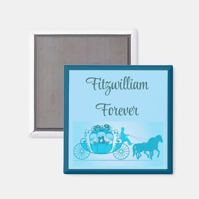 Fitzwilliam Forever, Mr. Darcy Pride and Prejudice Magnet (Front/Back)
