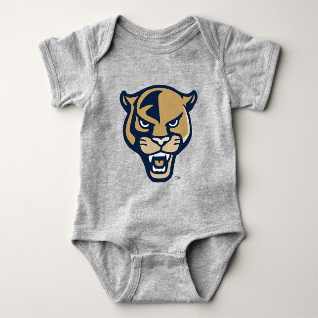 FIU Panther Head Baby Bodysuit (Front)