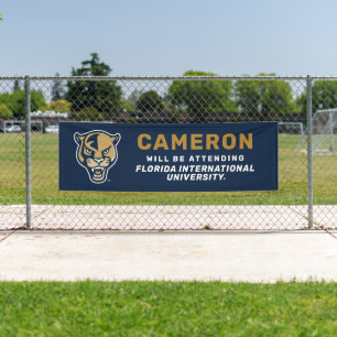 FIU Panther Head Banner