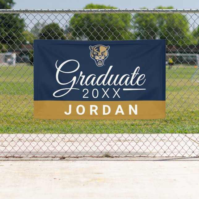 FIU Panther Head Banner (Insitu)