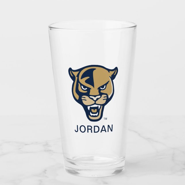 FIU Panther Head Glass (Front)