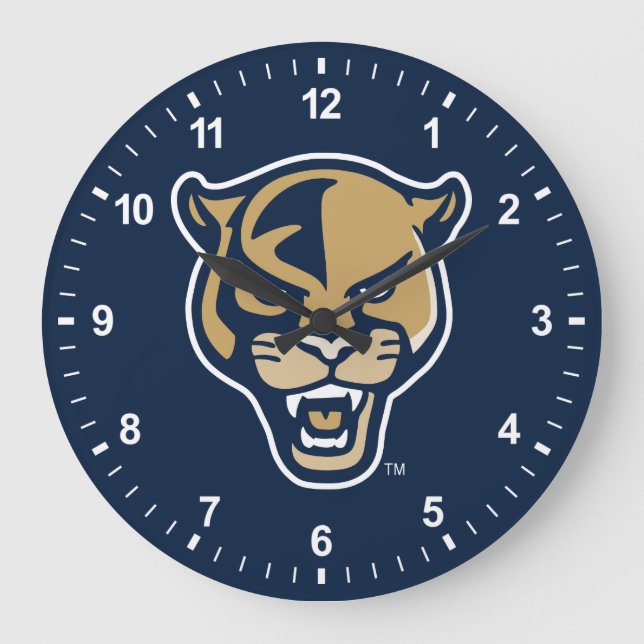 FIU Panther Head Large Clock (Front)