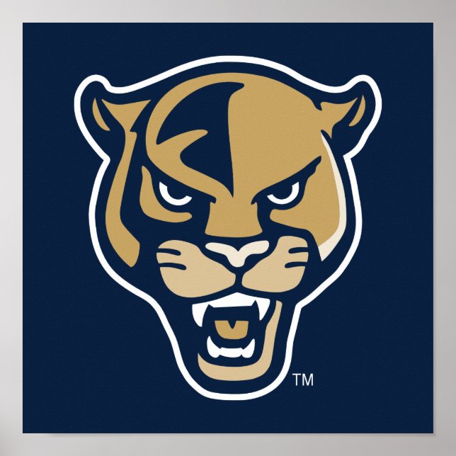 FIU Panther Head Poster (Front)