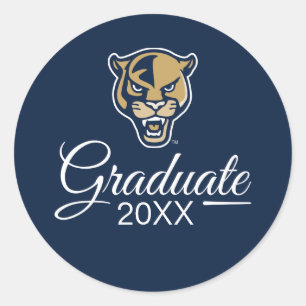 FIU Panthers Graduation Classic Round Sticker