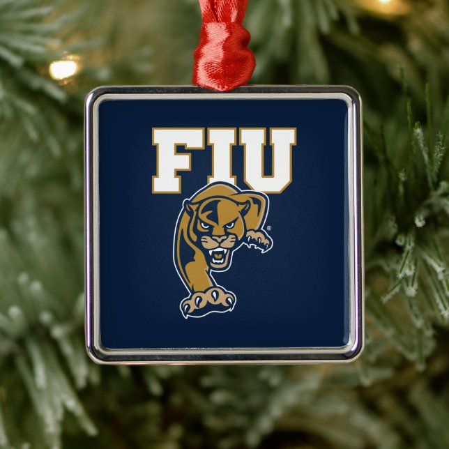 FIU Panthers Metal Tree Decoration (Tree)