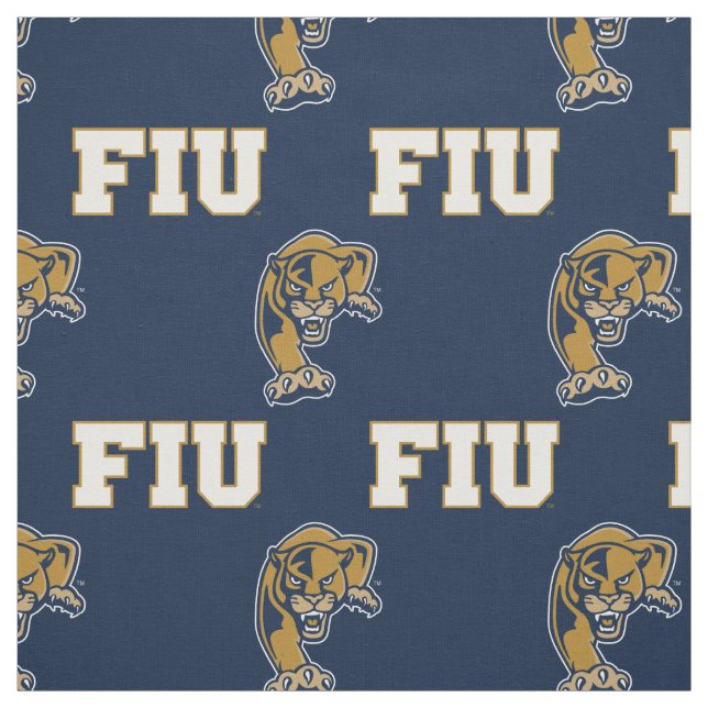FIU Panthers Pattern Fabric (Swatch)