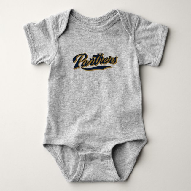 FIU Panthers Script Baby Bodysuit (Front)