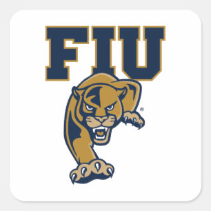 FIU Panthers Square Sticker