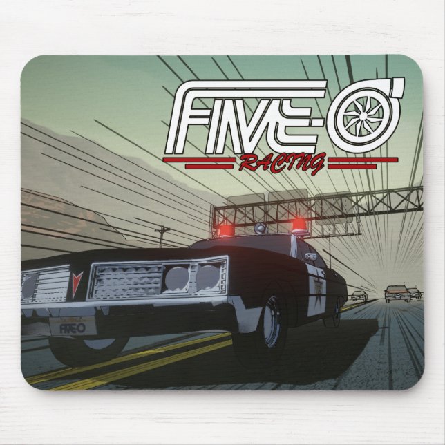 Five-0 Chase Mouse Pad (Front)