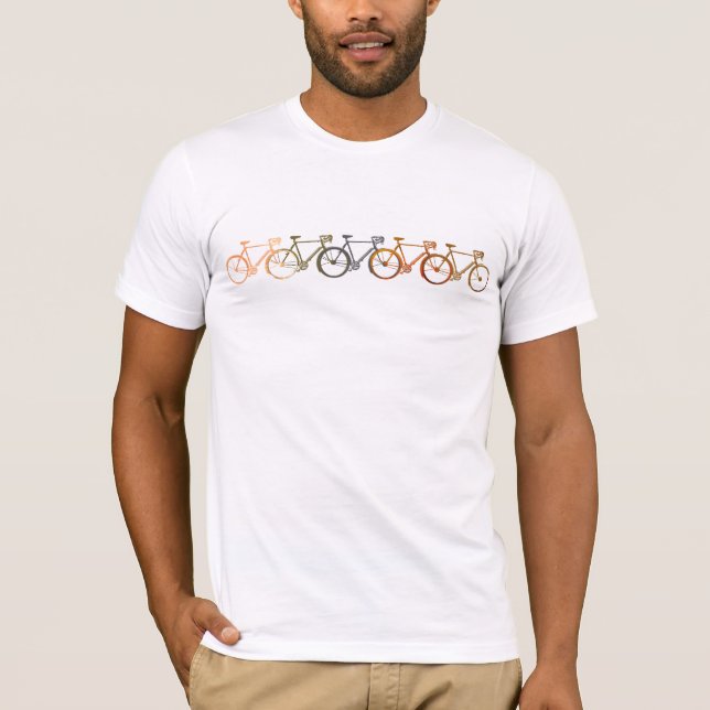 Five Bikes T-Shirt (Front)