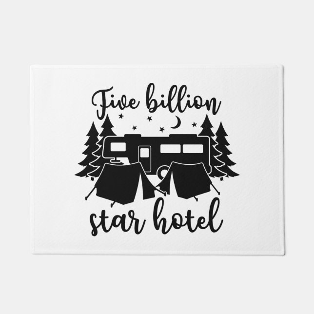 Five Billion Star Hotel Doormat (Front)
