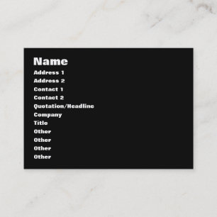 Five Boroughs ~ New York City Business Card