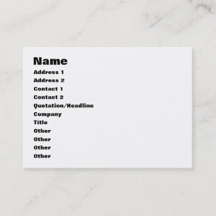 Five Boroughs ~ New York City Business Card