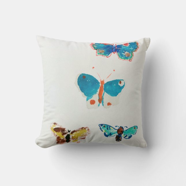 Five Butterflies, Redon Cushion (Front)