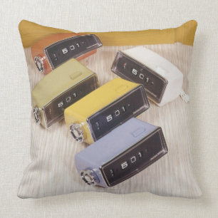 Five Clocks Cushion