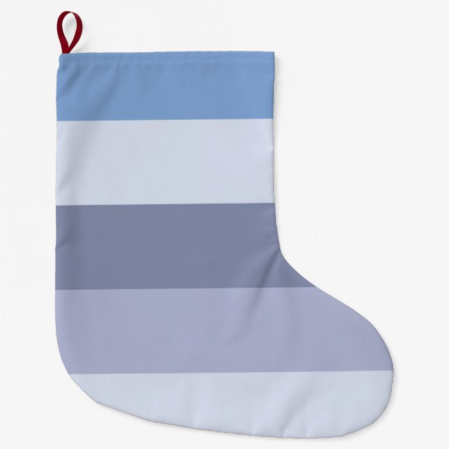 Five Colour Combination Large Christmas Stocking (Front)