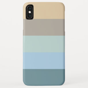 Five Colour Combo -Blue Brown Sand Beige Turquoise Case-Mate iPhone Case