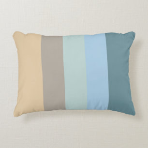 Five Colour Combo -Blue Brown Sand Beige Turquoise Decorative Cushion
