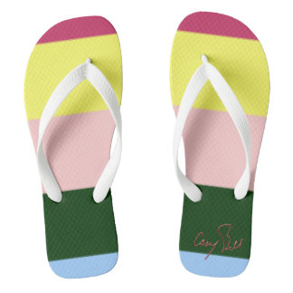 Five Colour Flip Flops