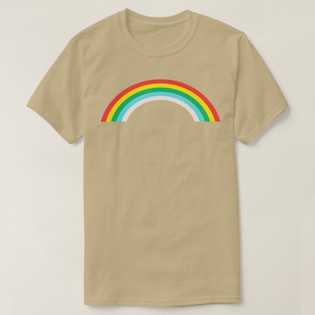 Five Colour Spring Rainbow T-Shirt (Design Front)