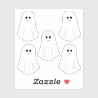 Five Cute Little Ghosts