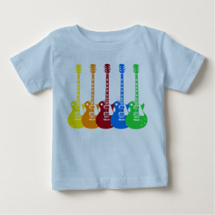 Five Electric Guitars Baby T-Shirt
