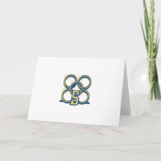 Five Gold Rings! Holiday Card