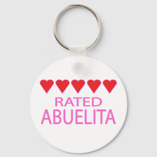 Five Heart Abuelita Key Ring