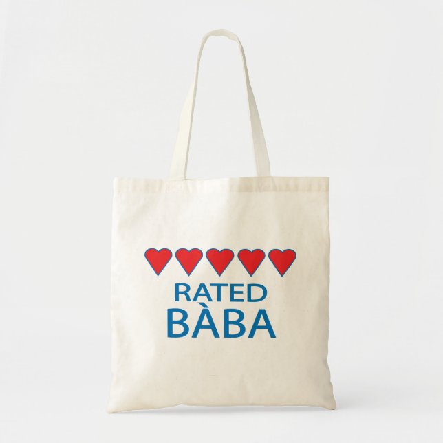 Five Heart Bàba Tote Bag (Front)