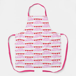 Five Heart Daughter Apron