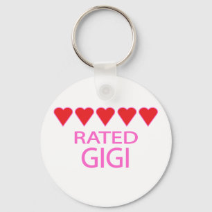Five Heart Gigi Key Ring
