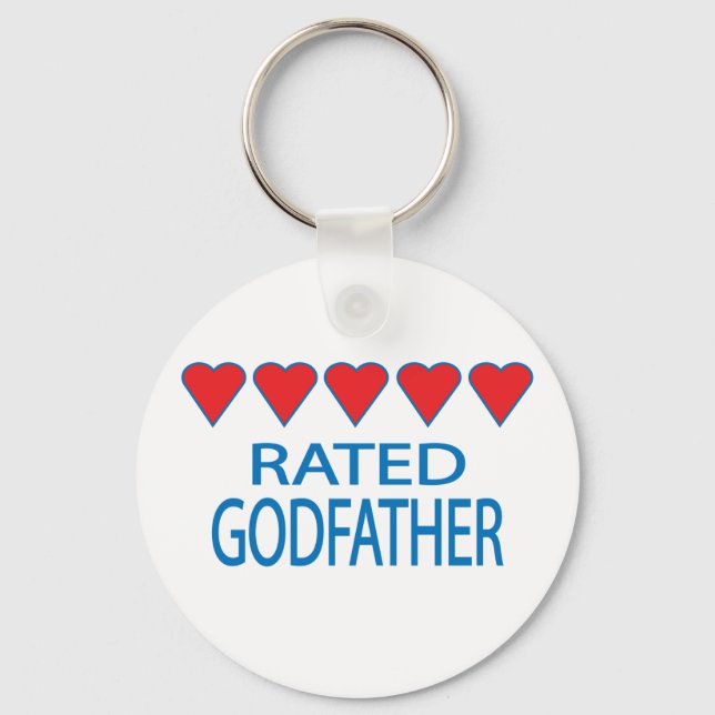 Five Heart Godfather Key Ring (Front)