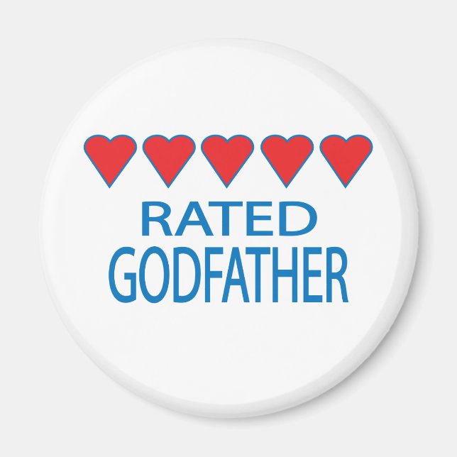 Five Heart Godfather Magnet (Front)