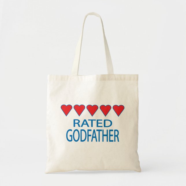 Five Heart Godfather Tote Bag (Front)