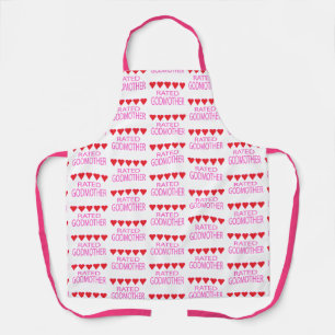 Five Heart Godmother Apron