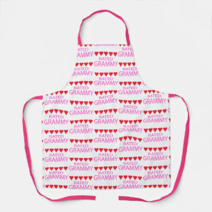 Five Heart Grammy Apron