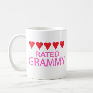 Five Heart Grammy Coffee Mug