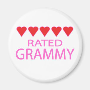 Five Heart Grammy Magnet