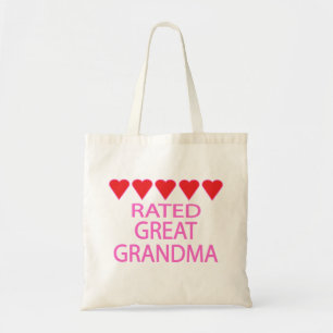 Five Heart Great Grandma Tote Bag