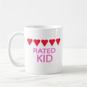 Five Heart kid Coffee Mug