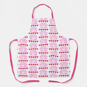 Five Heart Mother-In-Law Apron