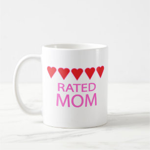 Five Heart Mum Coffee Mug