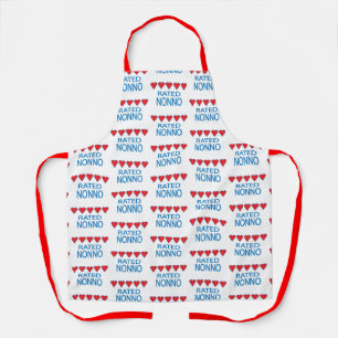 Five Heart Nonno Apron