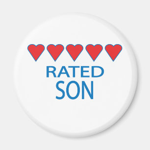 Five Heart Son Magnet