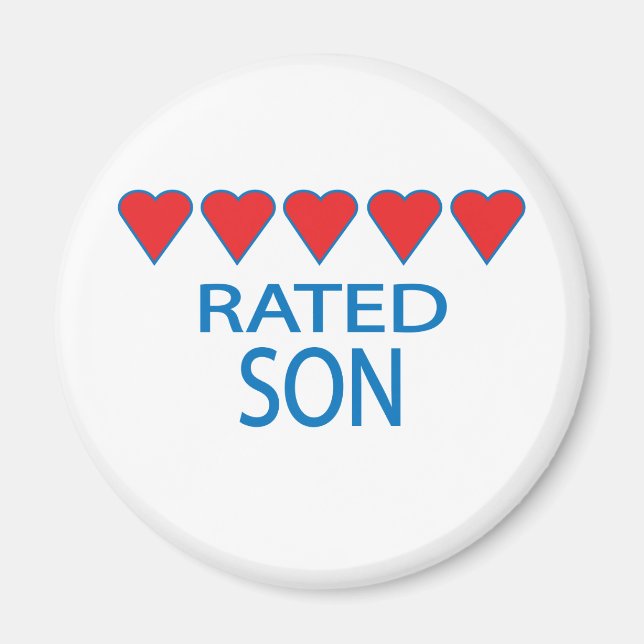 Five Heart Son Magnet (Front)