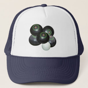 Five Lawn Bowls Stack, Truckers Hat
