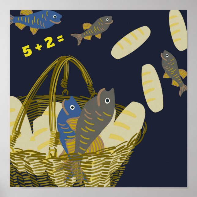 Five Loaves, Two Fish Poster (Front)