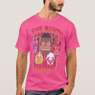 Five Nights At Freddys Pizzeria MultiCharacter T-Shirt